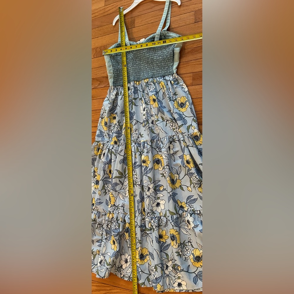 BOG COLLECTIVE Corset Floral Midi Dress M NWT - Picture 10 of 11